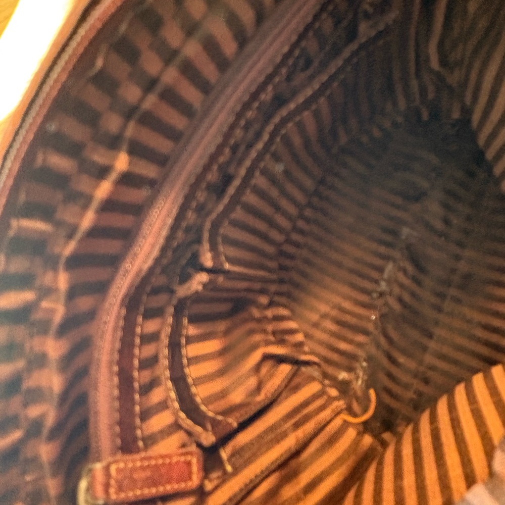 Source Unknown Brown Croc-Embossed Shoulder Bag - image 3